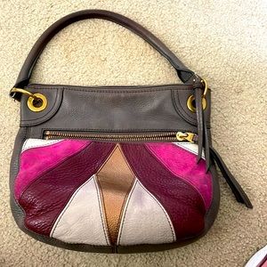 Fossil leather handbag.